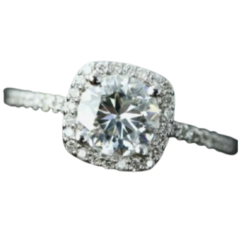 Anillo de cristal de Circonita