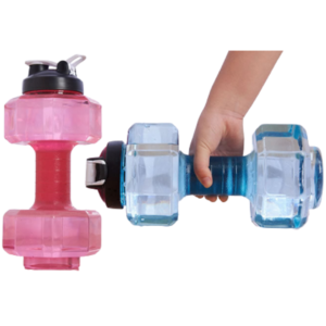 Tomatodo Mancuerna de Fitness de 2.2L botella deportiva de plástico de alta capacidad