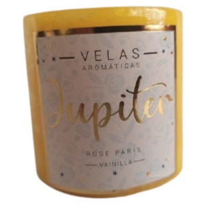 Vela aromática entera sin envase