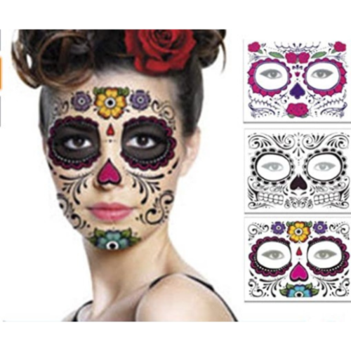 Máscara de Catrina / tatuaje de agua