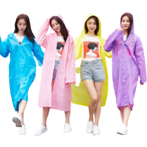 saco largo impermeable