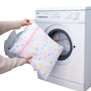 Bolsa de malla para lavadoras con cremallera