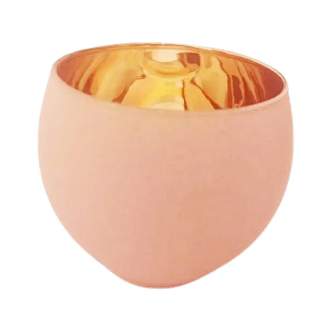 Porta vela de cerámica de 7.5 cm