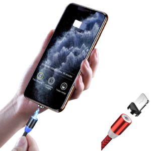 Cable magnético tipo C , V8 , Lightning