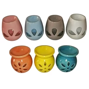 Quemador de aceites esenciales modelo pétalo