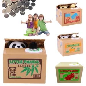 Alcancia electronica roba moneda - Modelo Panda