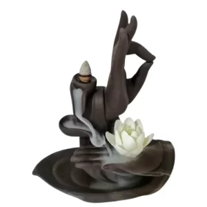 Quemador de incienso de Buda con Flor de Loto